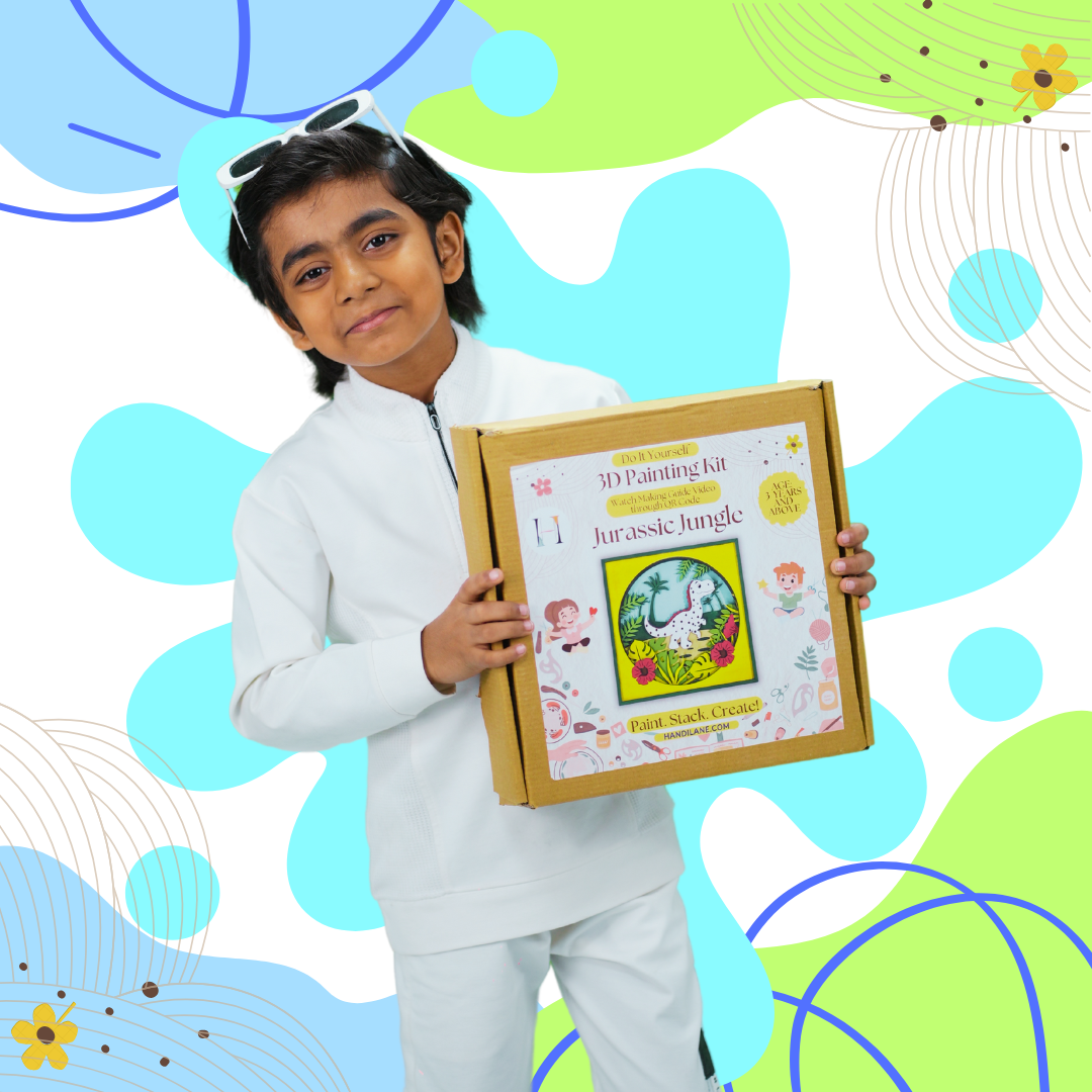 Jurassic Jungle - 3D Painting Kit