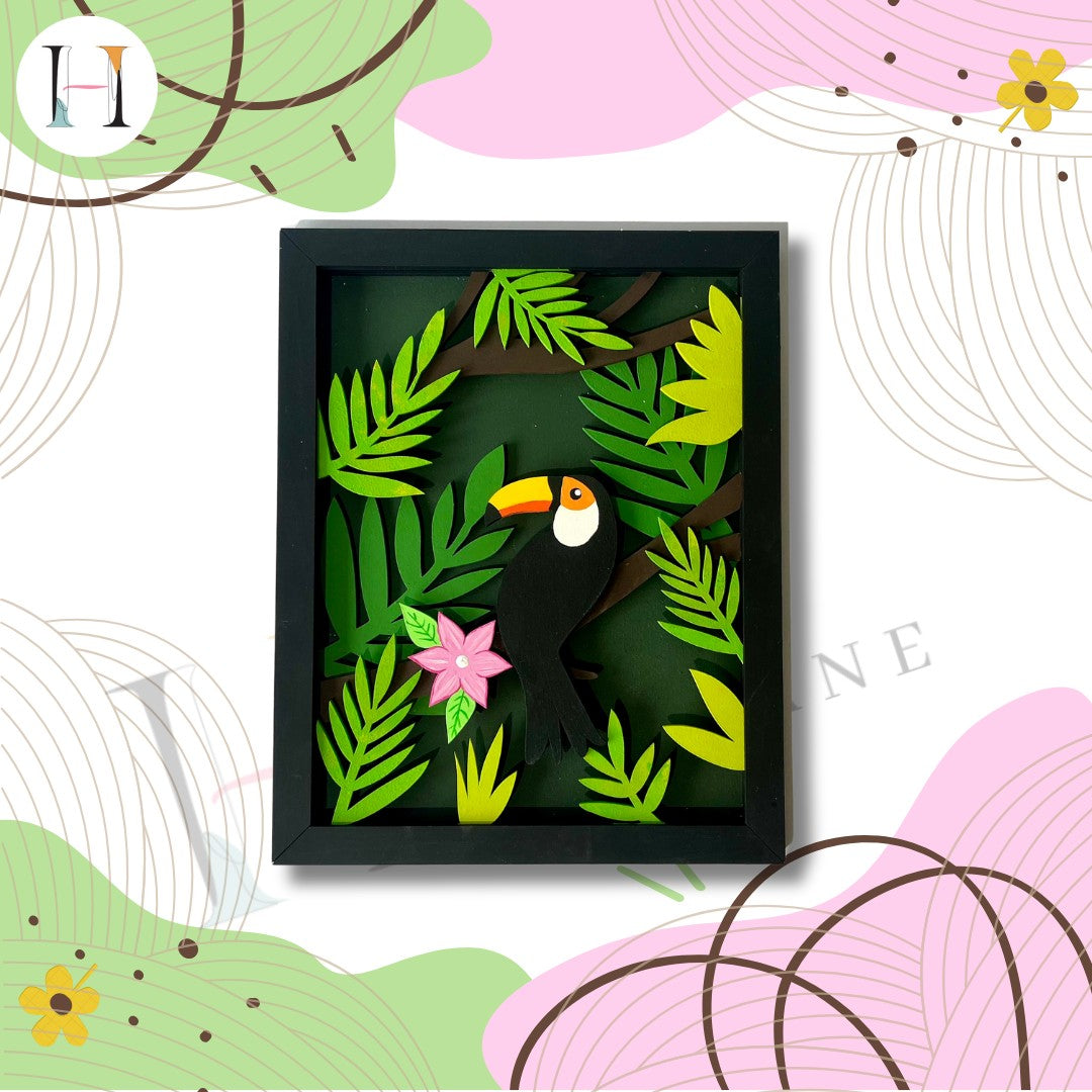 Tropical Toucan - 3D Painting Kit