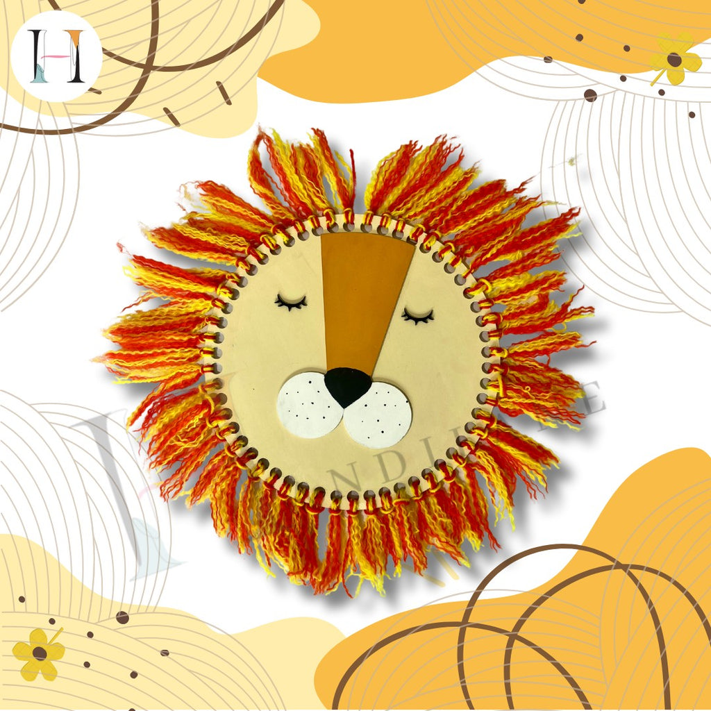 Lion Loops - Wool Craft Kit