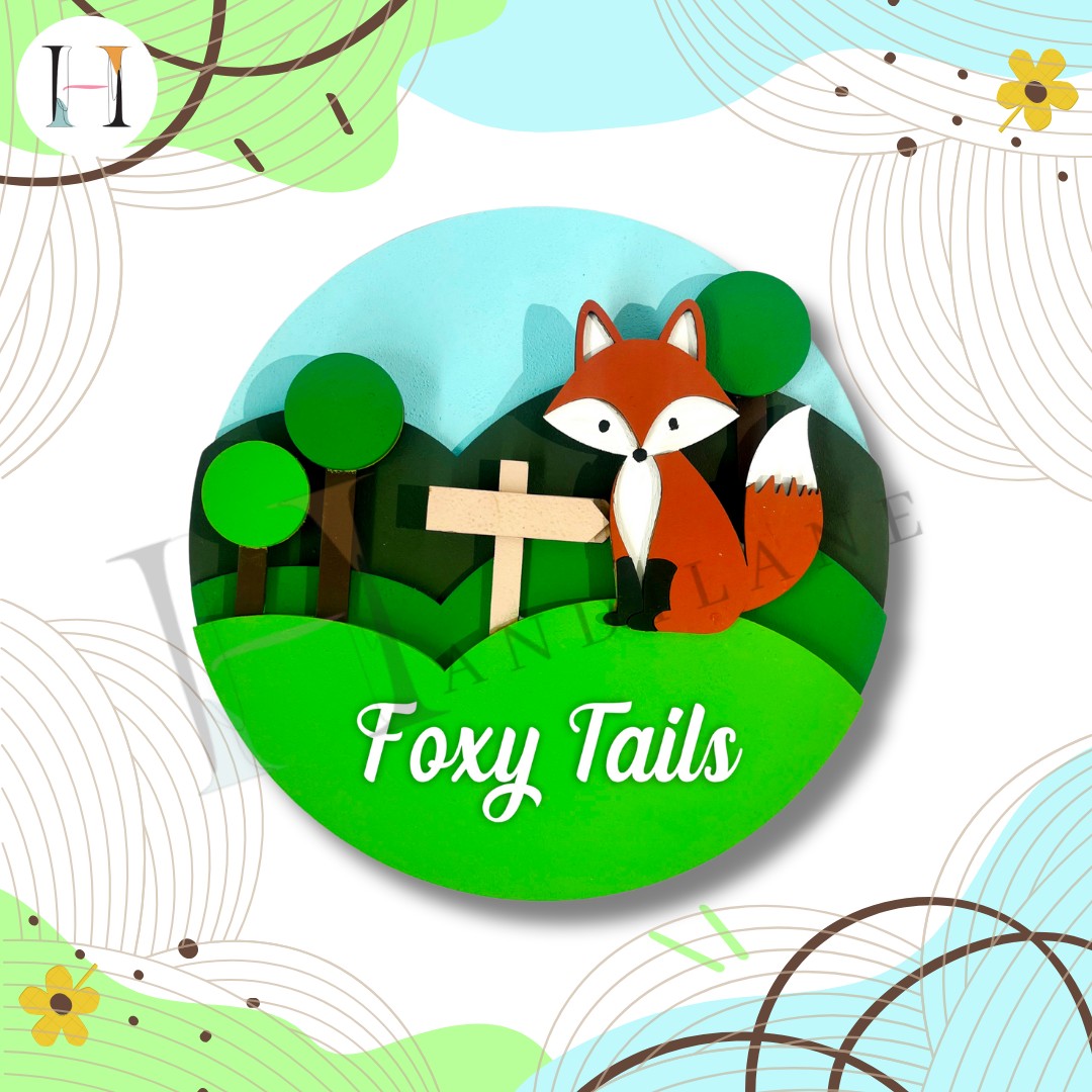 Foxy Tails - 3D Painting Kit