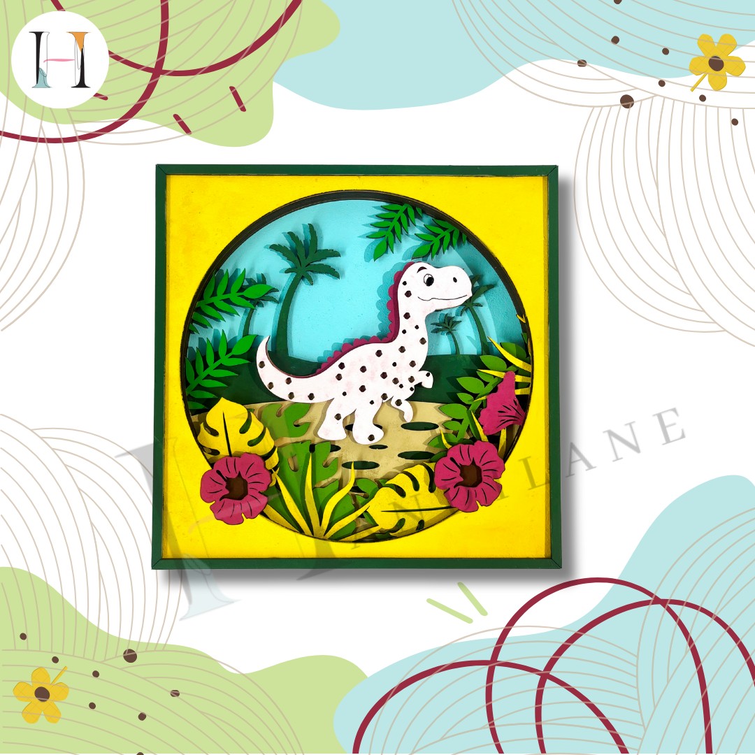 Jurassic Jungle - 3D Painting Kit