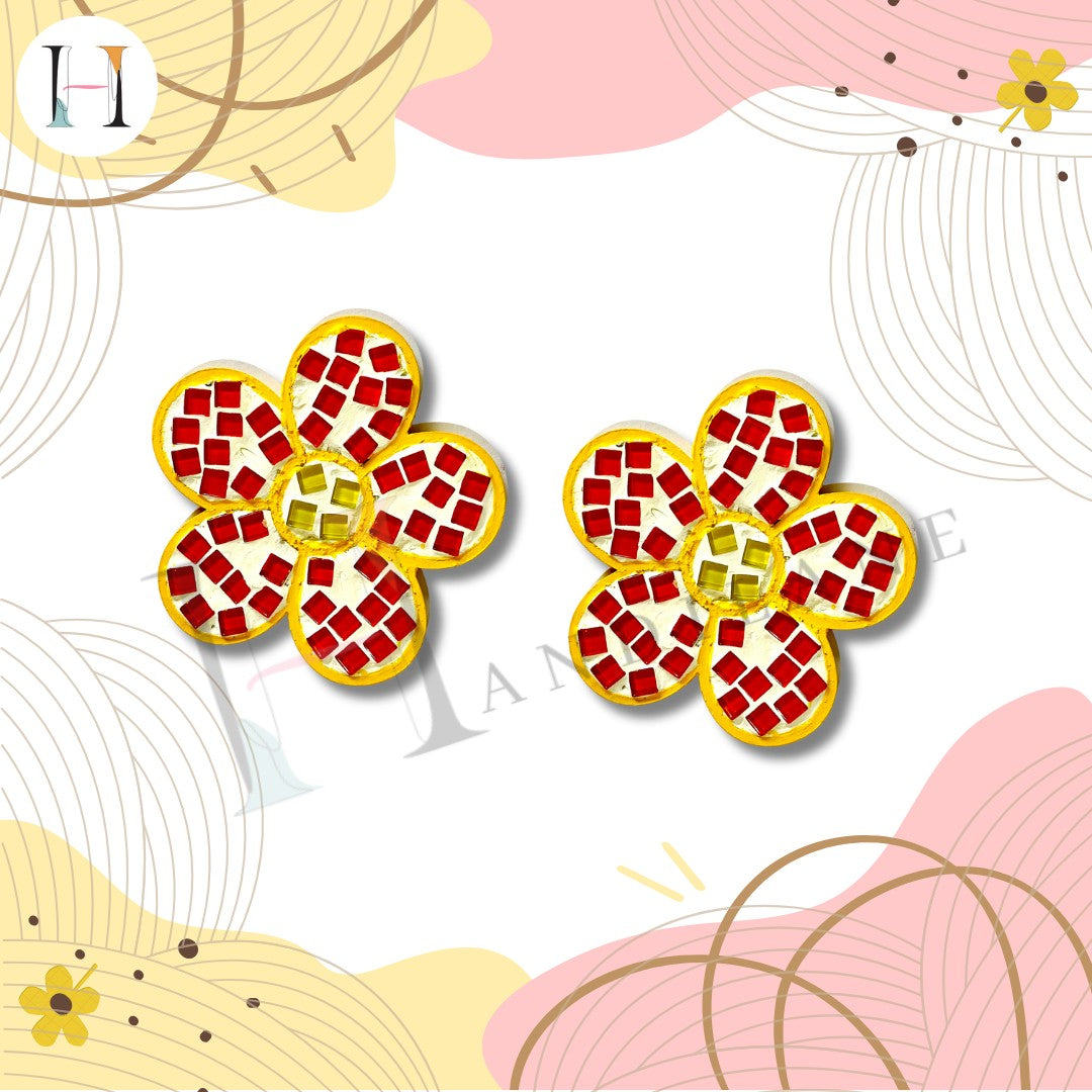 Daisy Coasters - Mosaic Craft Kit