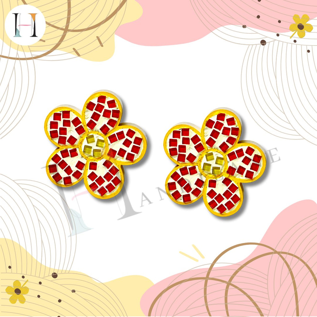 Daisy Coasters - Mosaic Craft Kit