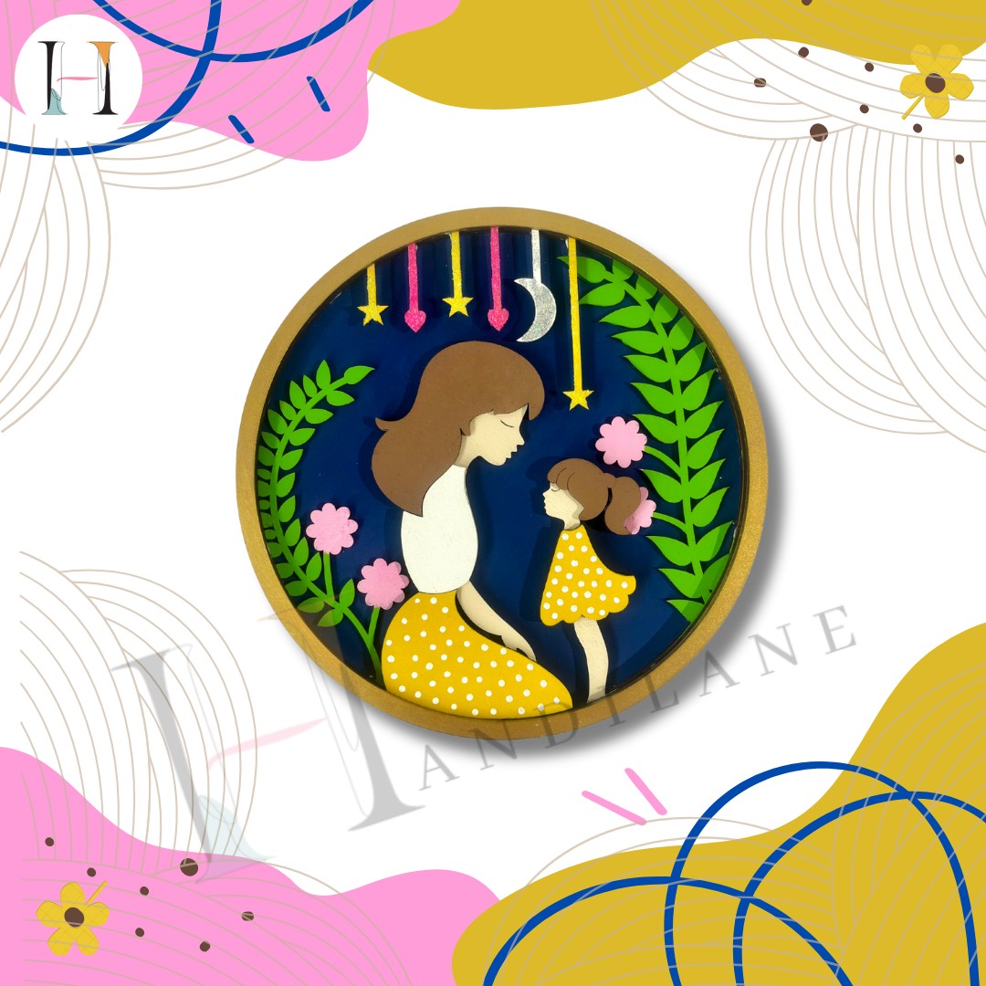 Mom and me - 3D Painting Kit