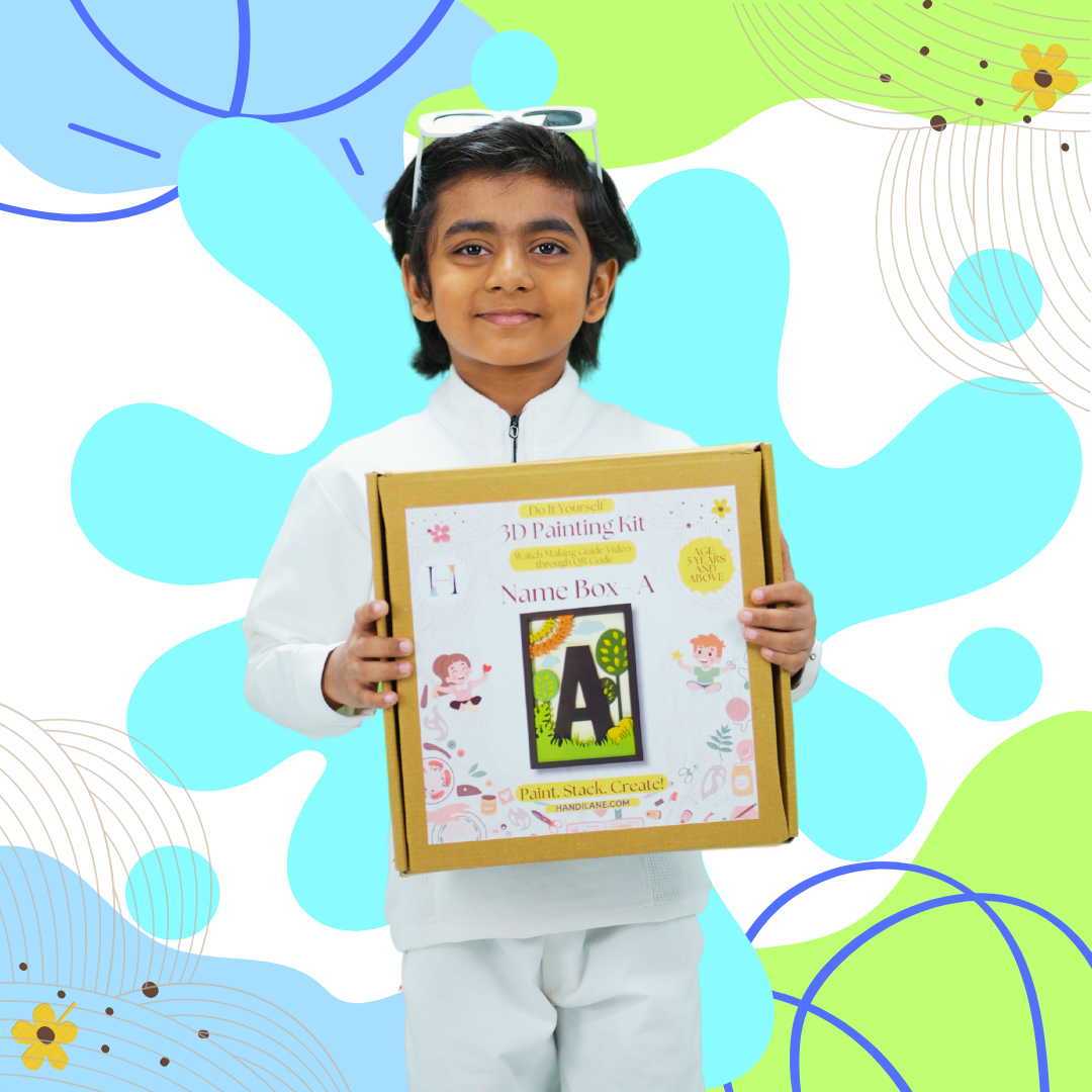 Name Box A - 3D Painting Kit