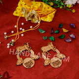 Shubh Labh Sohn Diwali Decor Pichwai Cow