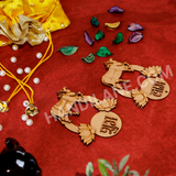 Shubh Labh Sohn Diwali Decor Pichwai Cow