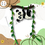 Panda Perch - Wool Craft Kit