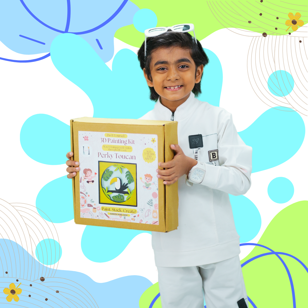 Perky Toucan - 3D Painting Kit