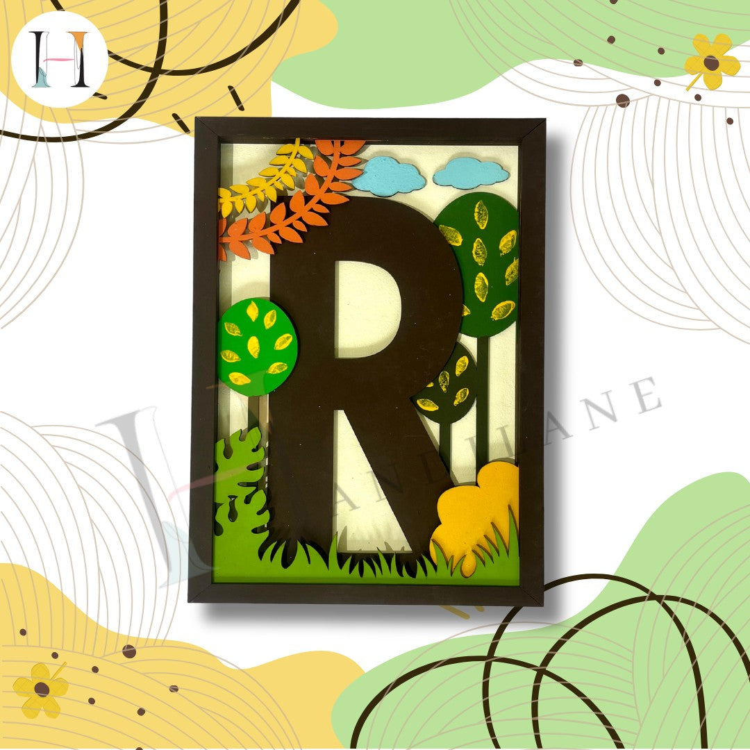 Name Box R - 3D Painting Kit