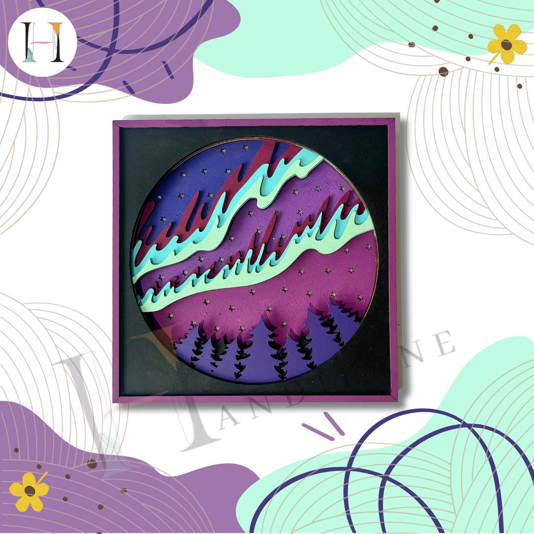 Northern Lights - 3D Painting Kit