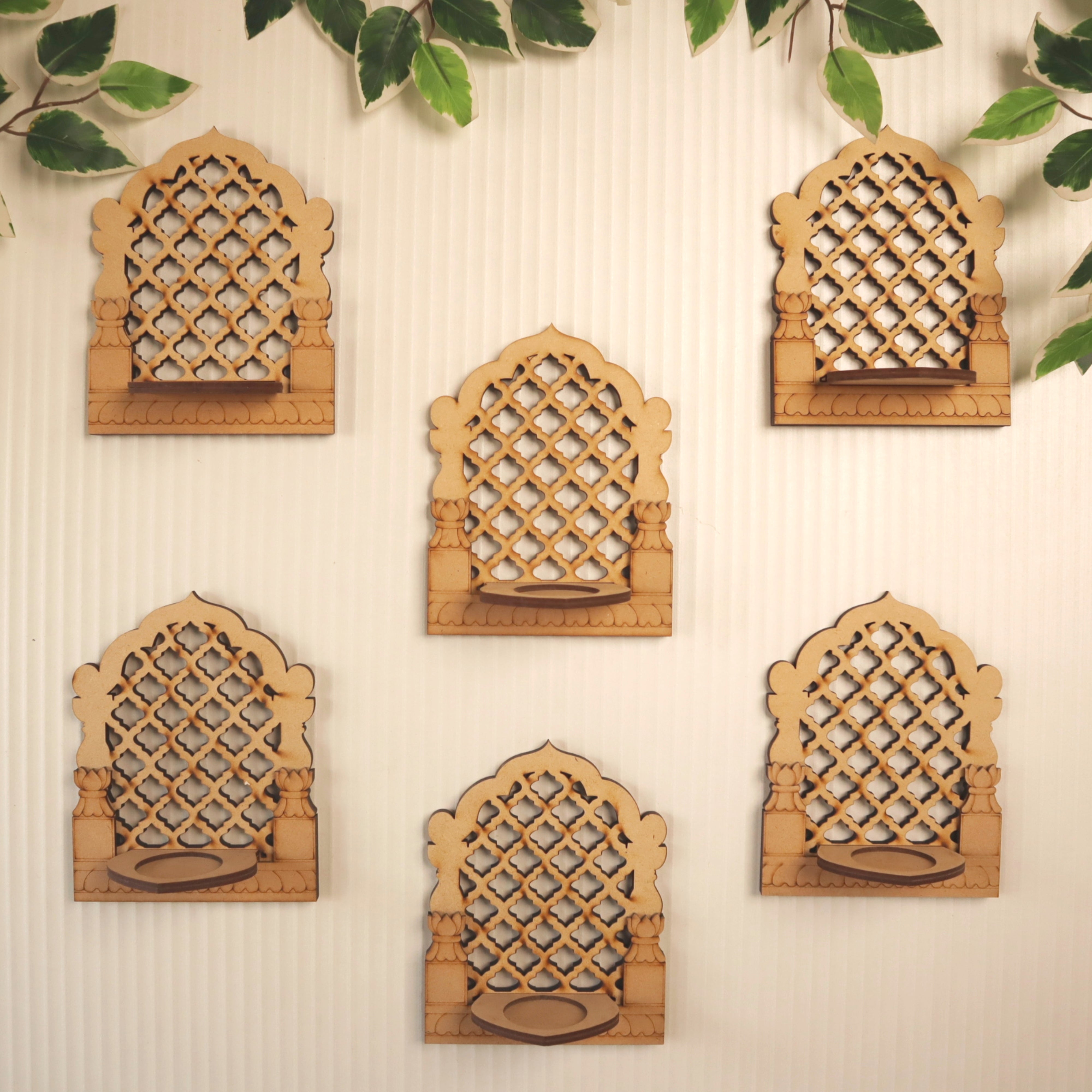 Premark Jharokha T Light Candle Holder Jhilmil