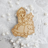 Christmas Doll Magnet Cutout Premark B