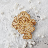 Christmas Doll Magnet Cutout Premark A