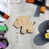 Cute Royal Elephant Magnet
