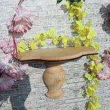 Advaidh Rajwadi Cornice Shelf with Handcarved Log