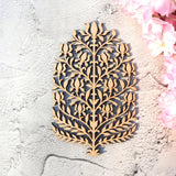 Rajwadi Floral Motif Pre Marked Cutout B