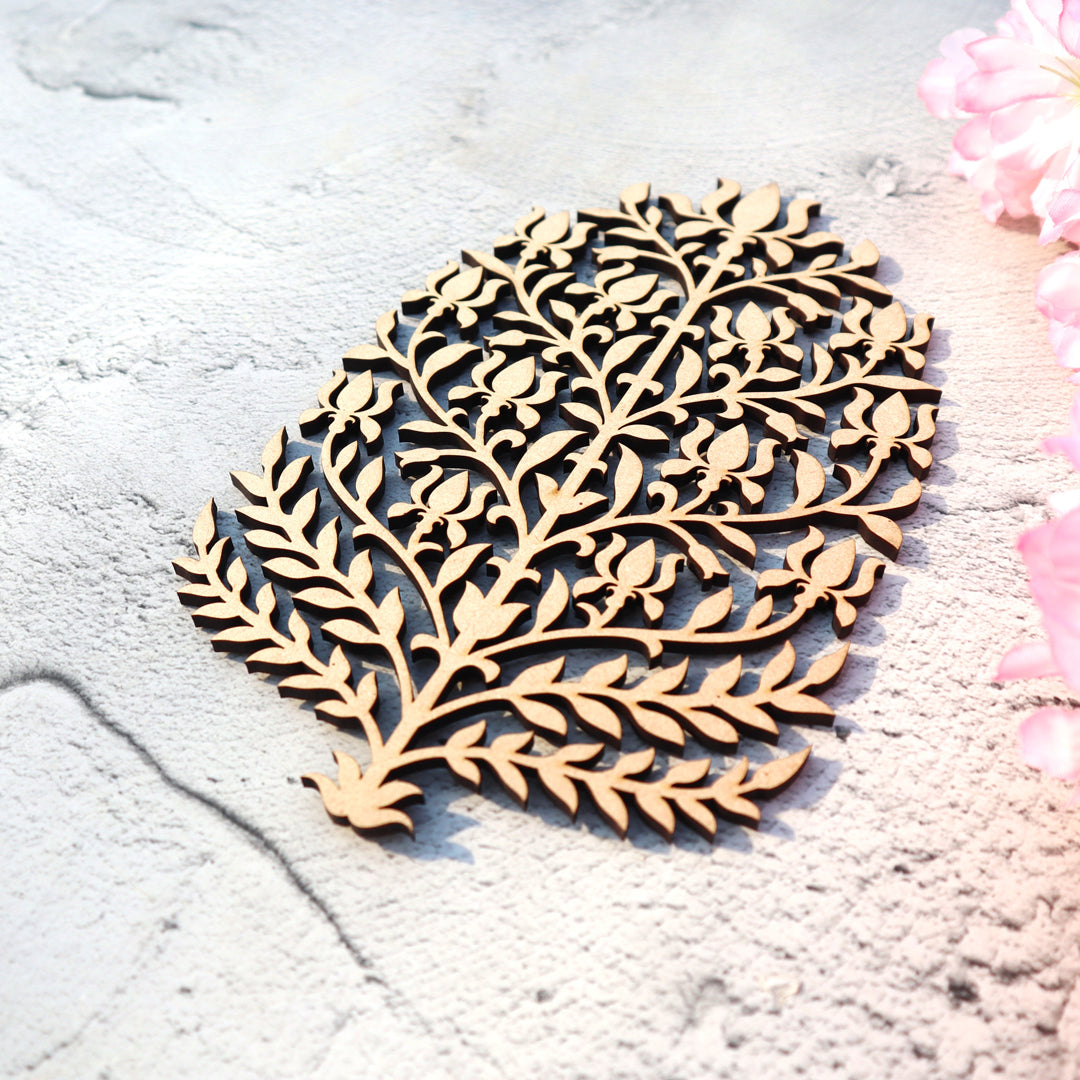 Rajwadi Floral Motif Pre Marked Cutout B