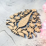 Persian Floral Motif Pre Marked Cutout E