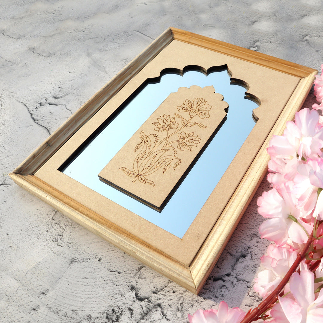Jharokha Mirror With Premark Panel Pattern A