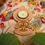 Kathakali Tea Light Candle Holder