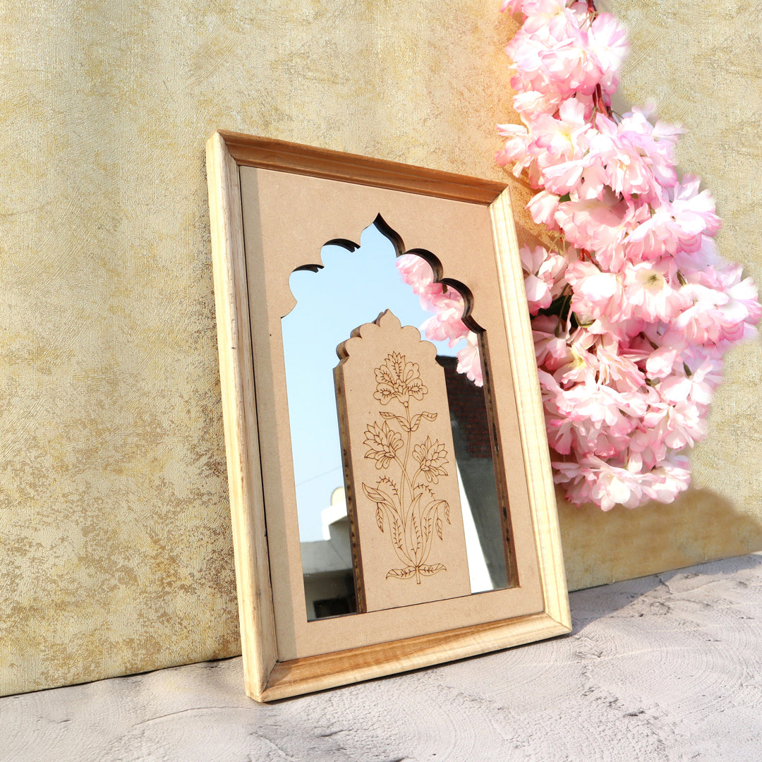 Jharokha Mirror With Premark Panel Pattern A
