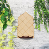 Premark Jharokha T Light Candle Holder Checkered