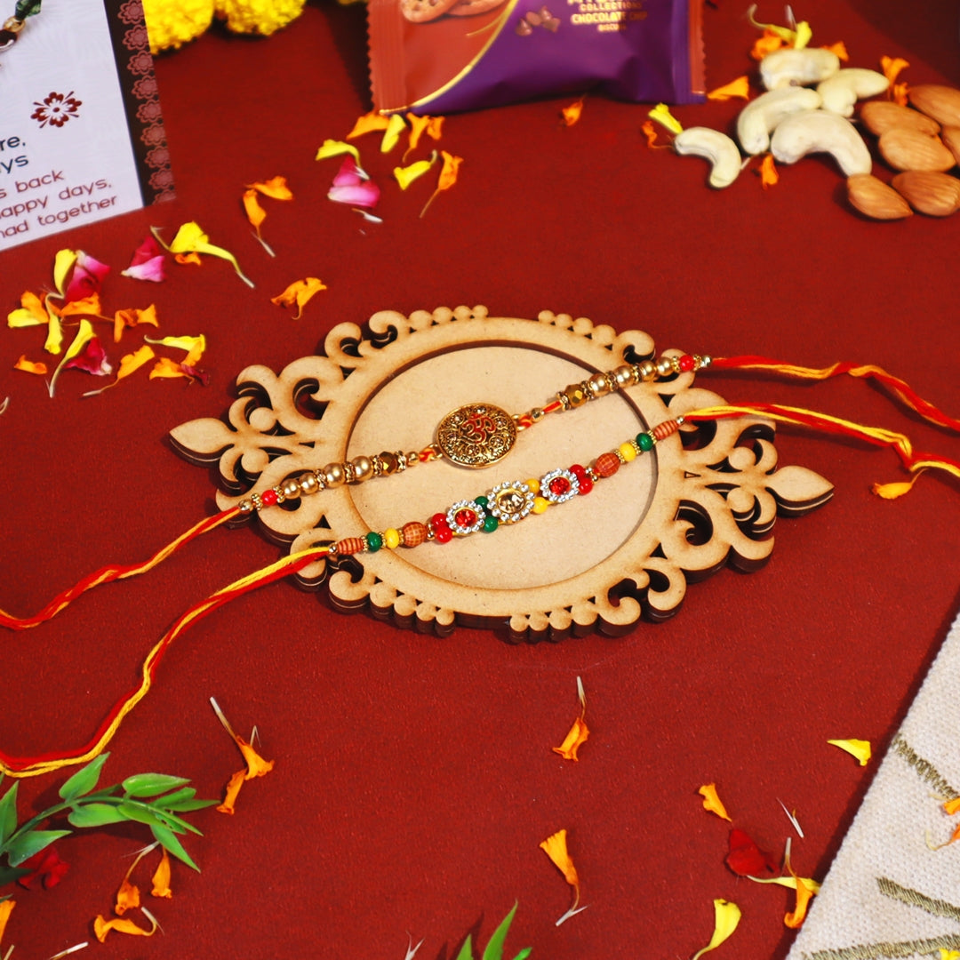 Envelop Mini Platter Photo Magnet Adorned