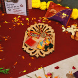 Envelop Mini Platter Photo Magnet Crown