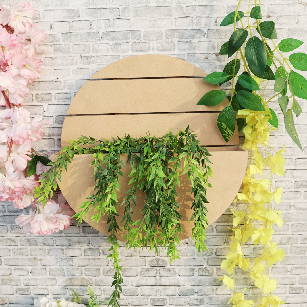 Circle Planter Name Plate