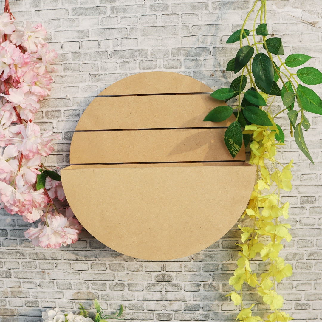 Circle Planter Name Plate
