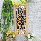 Victorian Farmhouse Cutwork Mirror Rectangle