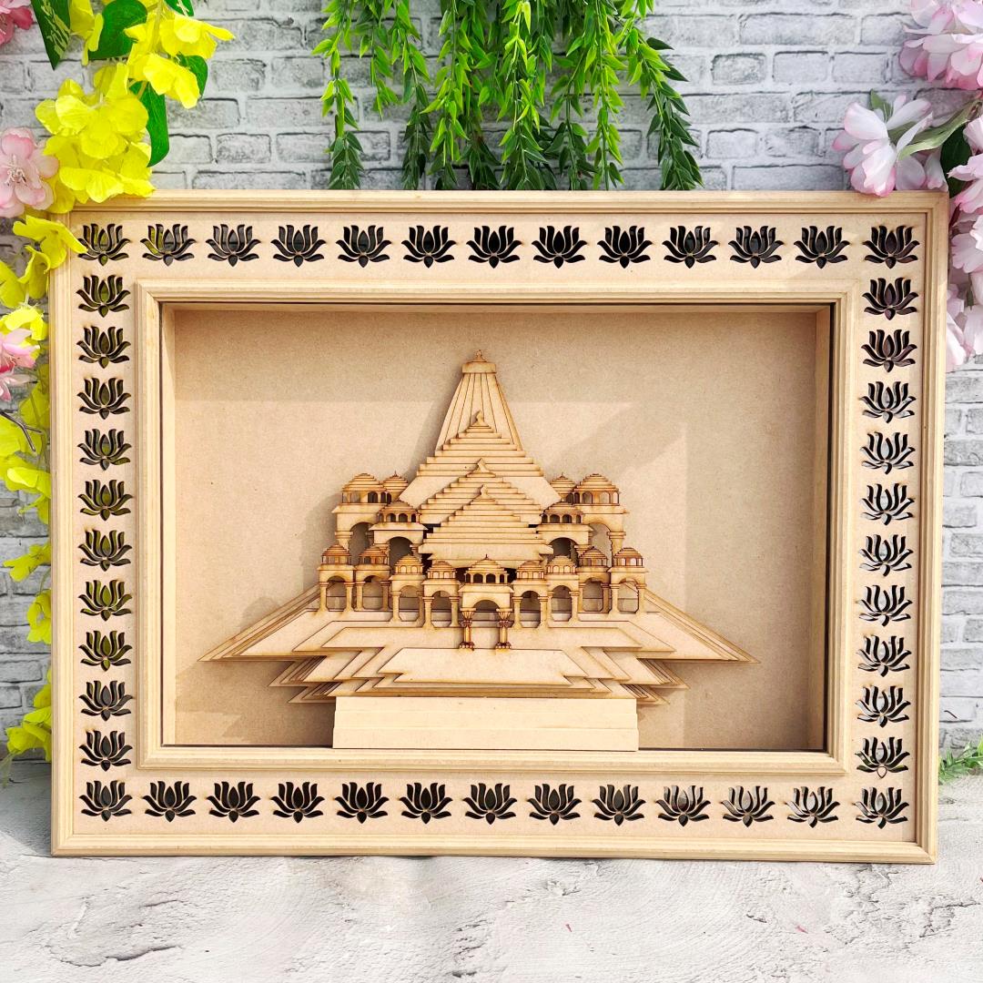 Big Jharokha Set with Ram Mandir with Free Shipping