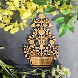 Rajwadi Floral Motif Pre Mark Cutout O