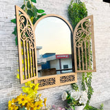 French Arch Cutwork Mirror Monarch