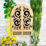 French Arch Cutwork Mirror Divaa