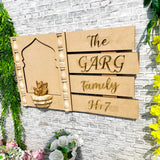 Jharokha Name Plate Bhavya