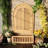 Arch with Beaded Planter Name Plate