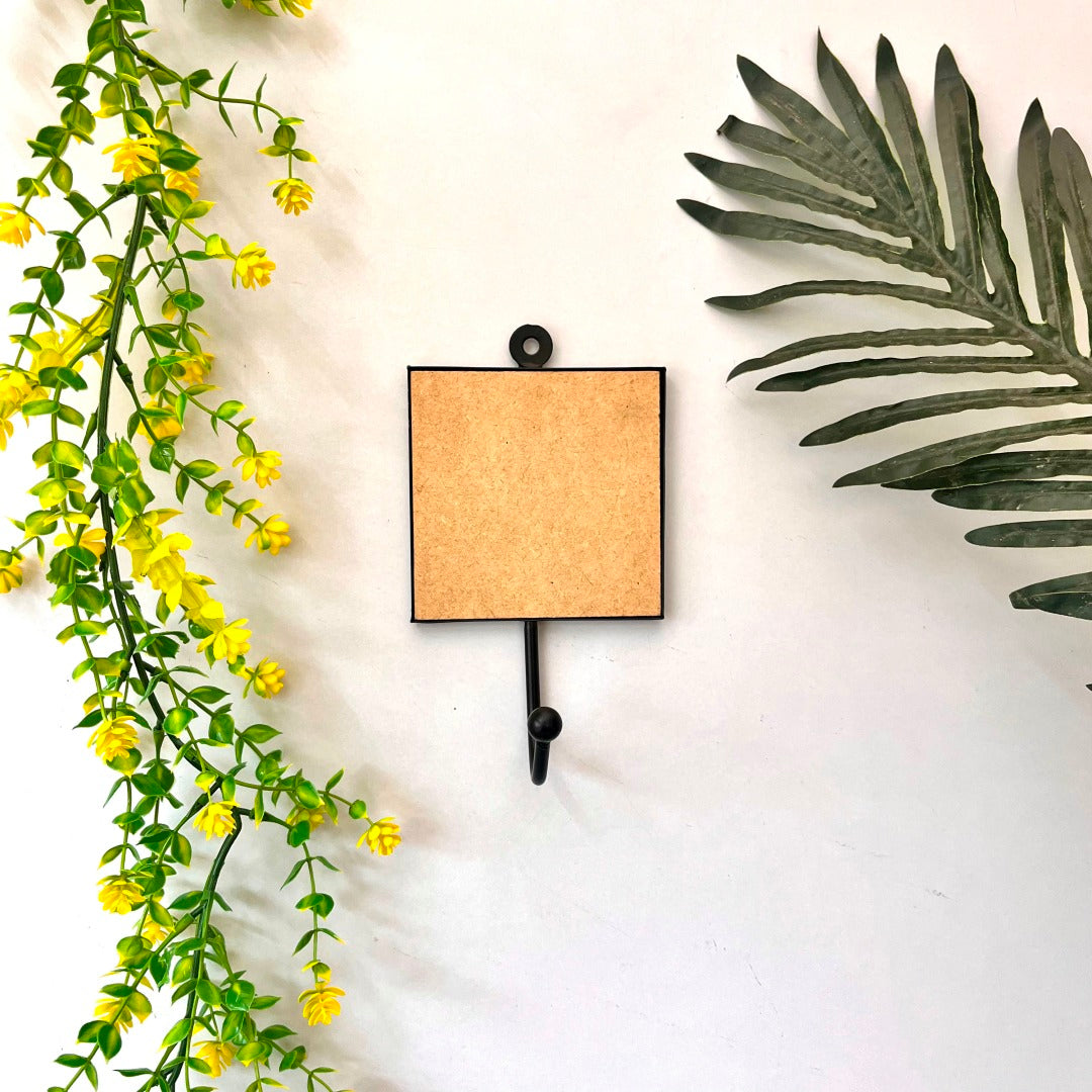 Wrought Iron Tile Key Holder