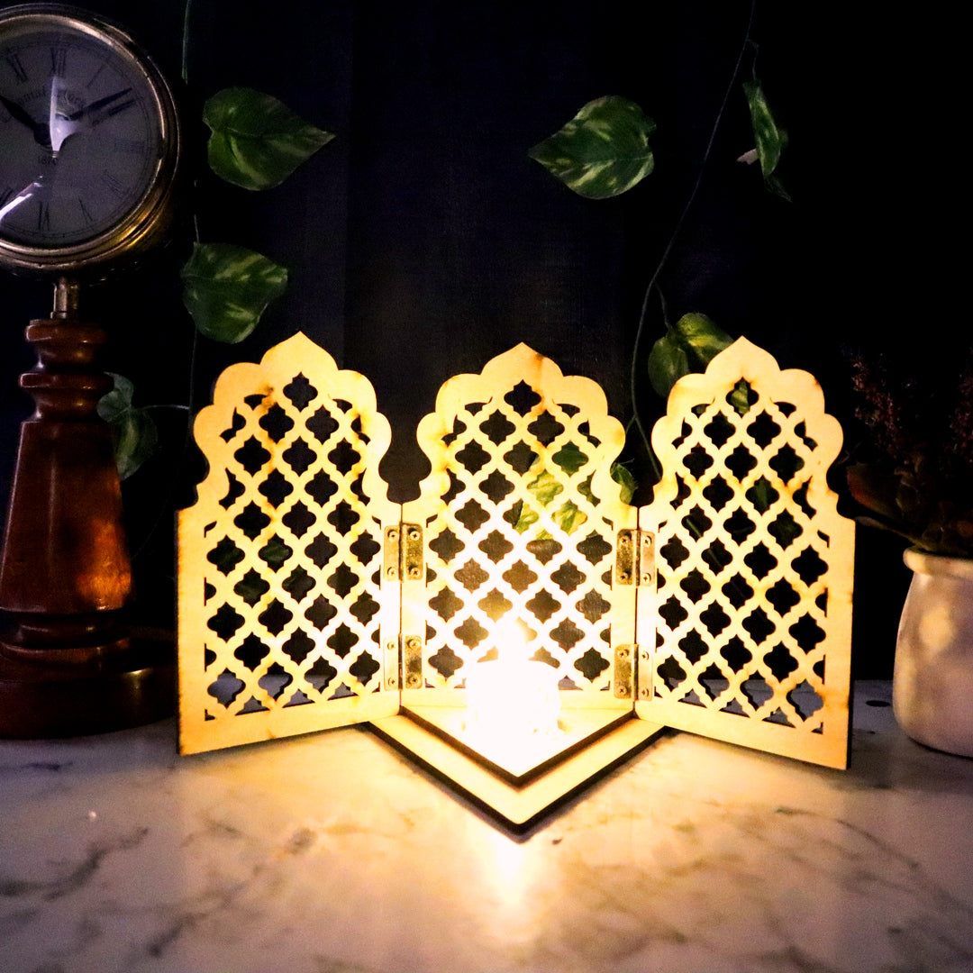 Jali Jharokha T Light Candle Holder Lumiere