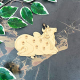 Rajwadi Cutout Motif Pre Mark Pichwai Cow A