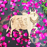 Rajasthani Cutout Motif Pre Mark Vrushab