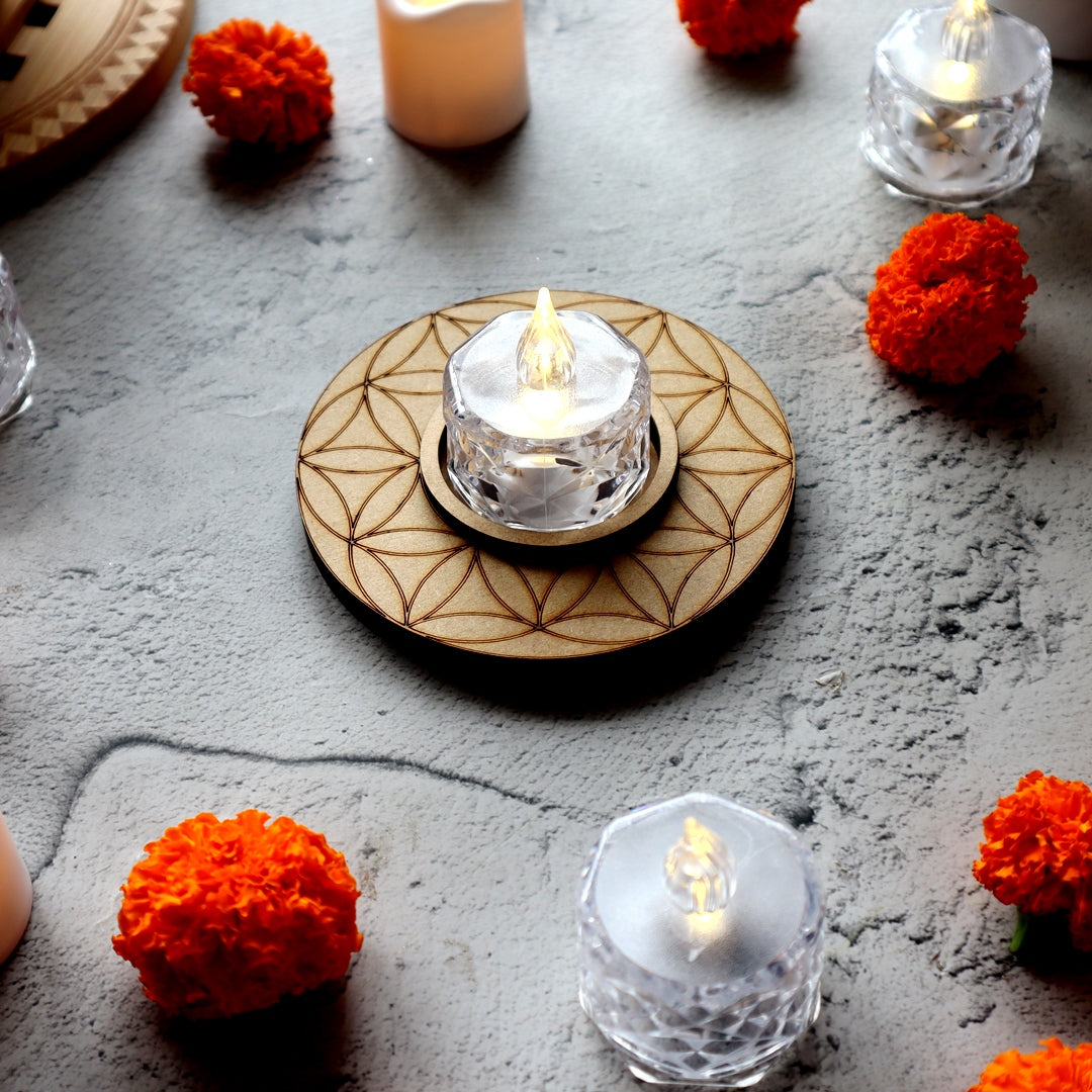 Kaleidoscope Light Candle Holder