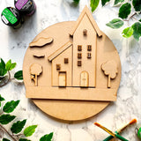 DIY Kit Of Hut Blocks key Holder Nameplate