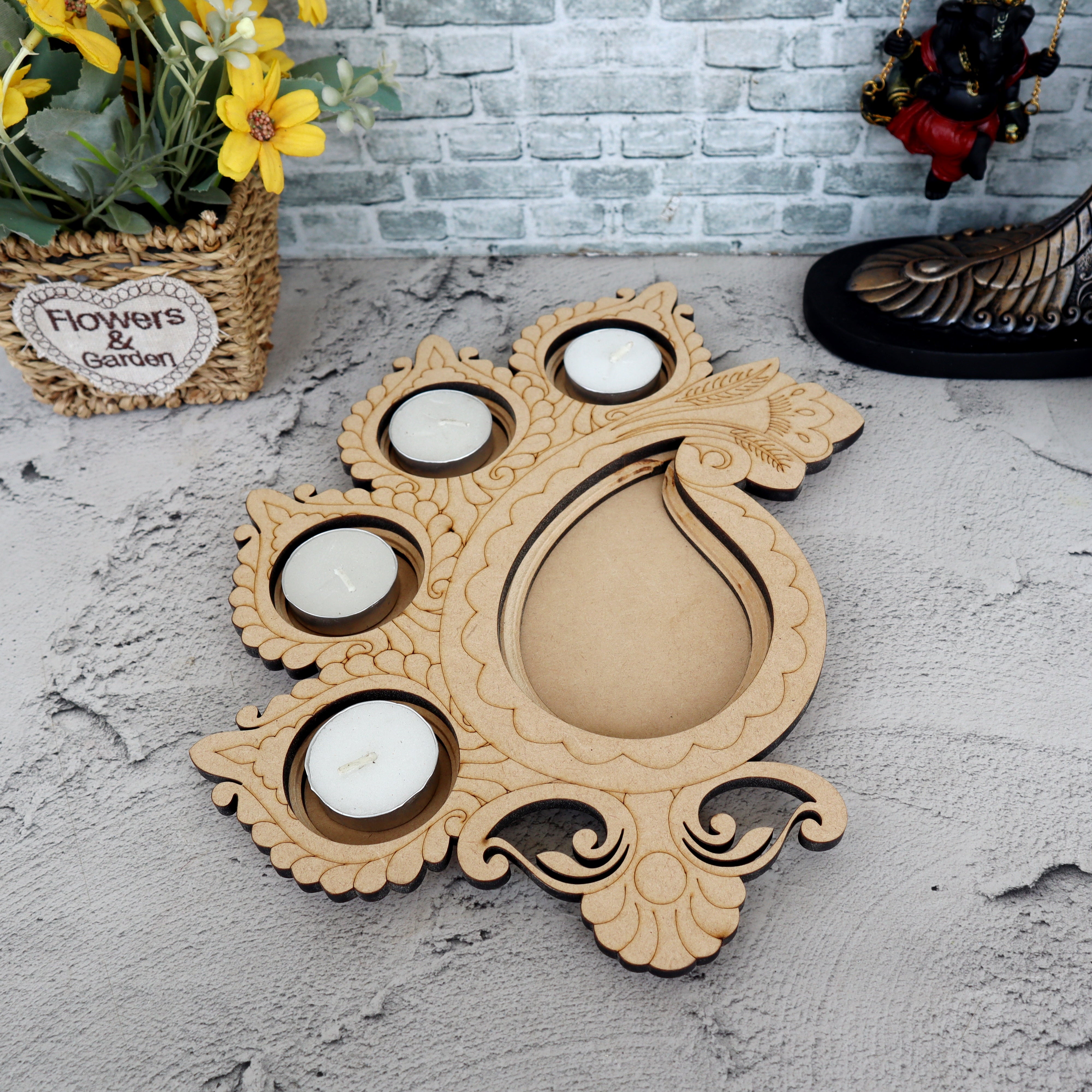 Aambr Deepmala T Light Candle Holder