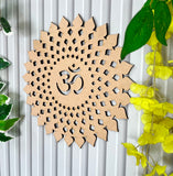 Om Cutwork Lippan Art Wall Panel