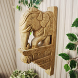 Wooden Elephant Corbel Bracket A
