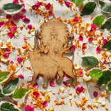 Maa Durga Cutout Motif Pre Mark