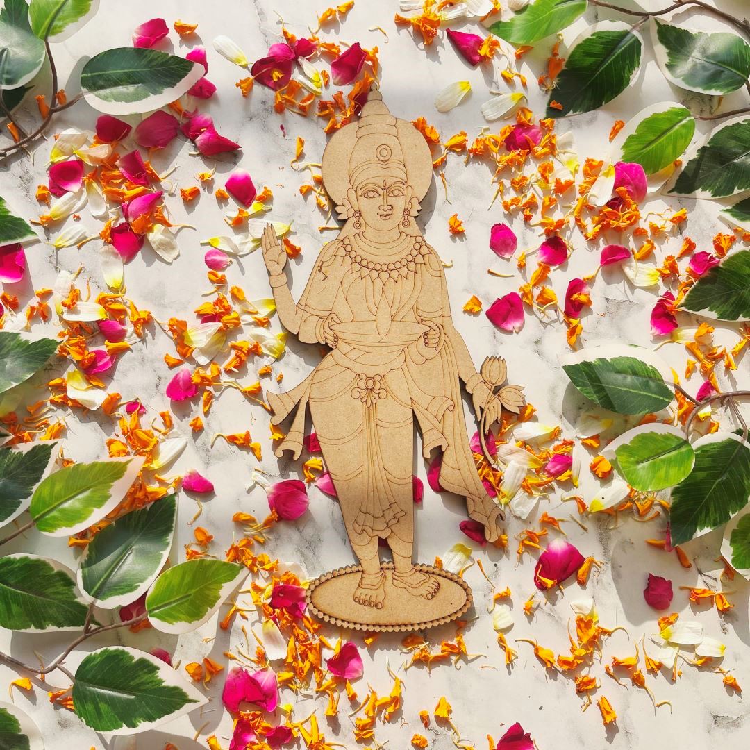 Devi DeepLakshmi Cutout Motif Pre Mark