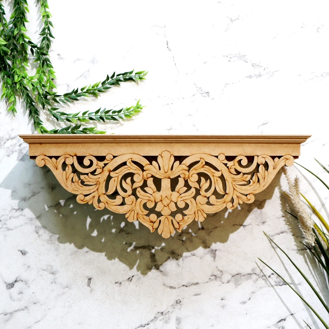 Rajwadi Cornice Pre Marked Shelf Leila